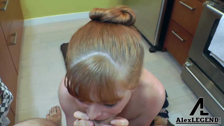 Alex Legend: Penny Dresses as a Pin up to Suck a Huge...