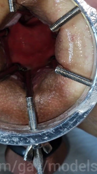 Oh Horror! a Gaping Huge Hole for the Most Enormous Monstrous Members with Sperm!