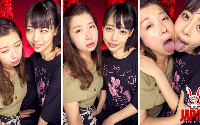Japan Fetish Fusion: Betrapt op gelikt spuug op perverse Yua Nanami leeft haar...