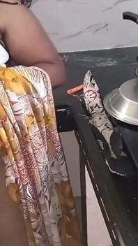 Telugská bhabhi nebo devar kuchyňka v době šukání
