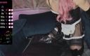 Jessica XD: Маленькая извращенная горничная делает беспорядок на камеру (извинения за лаг
