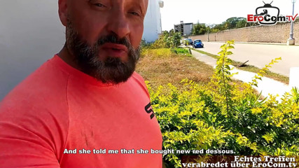 EroCom: O femeie sexy i-a arătat unui străin noua ei dessoasă...