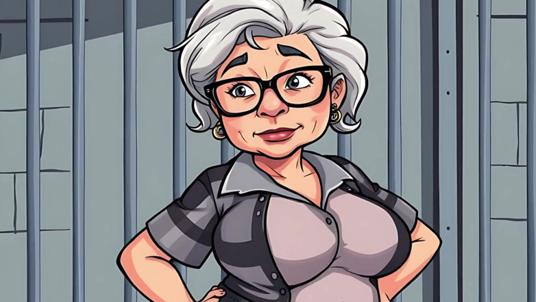 AI Porn: Oma in de gevangenis Ai porno-diavoorstelling