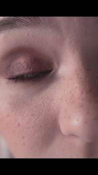 A Girl Is Messing with a Macro Camera