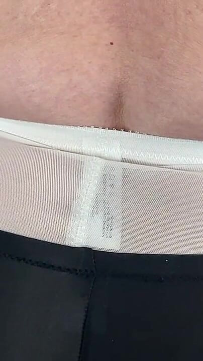 Sexy Aunty Sandra with New Panties (Aunty Sandra vintage girdle queen)
