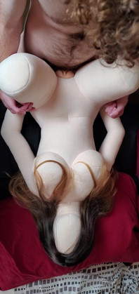 Fucking My Sex Doll on the Bed