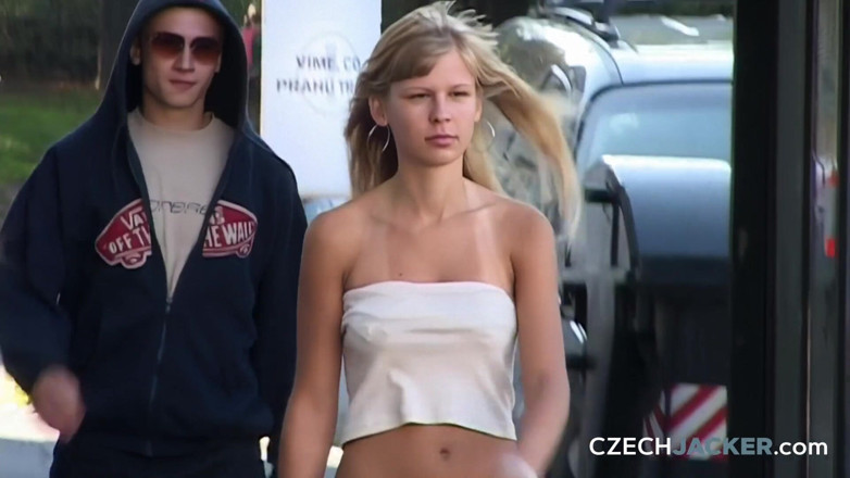 Czech Jacker: Czech Jacker 20 Topless Tease! - the Streets Just Got a Whole...