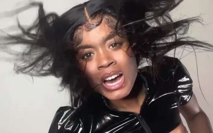 EROS ORISHA: Ebony Trans Dominatrix Stepping on You
