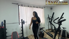 DaniClark: Technik šuká sportovce v tělocvičně