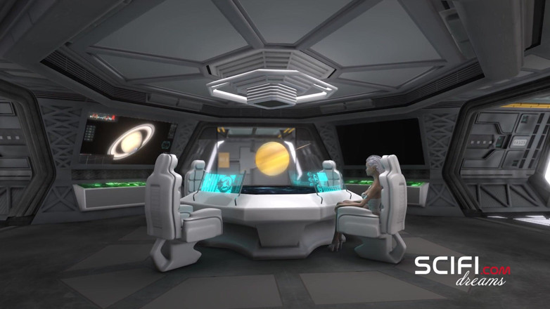 3dxpassion-transgender: Sci-fi-verhaal. 3D heet shemale lulmeisje neukt jong zwart meisje in het...