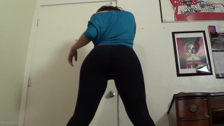 Sinn Sage: Booty Twerk černé legíny se Sinn Sage