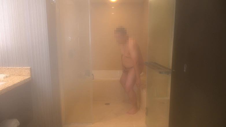 Azn Dad Man: Asiatischer papi, rasieren, heiße dusche und masturbieren