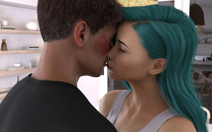 Adultgameplayvideos studio: Harmony Haven - bölüm 1 - v1.0 - bella Kevin'i dudaklarından öptü