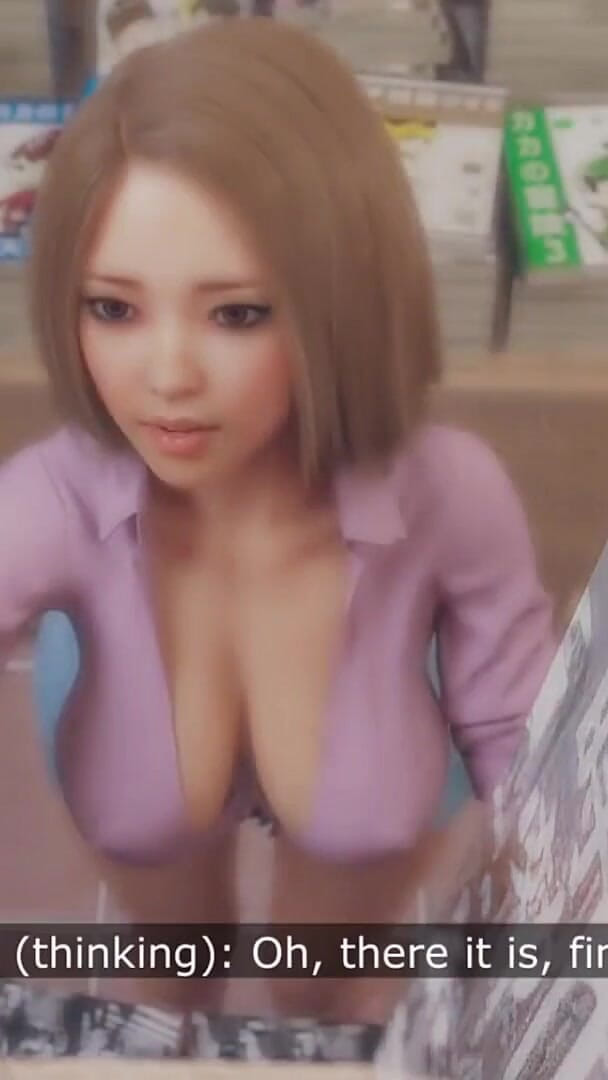 Girl Xgamer: Sujo estranho sexo atrás das estantes
