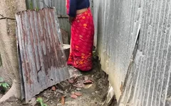 I See My Stepaunty Went Into the Bathroom, I Went Behind Her and Started Fucking Her
