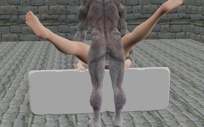 John silva: Monster alien dientot habis-habisan sama kontol besar