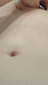 Belly Bulge with a Thrusting Dildo and Cumshot