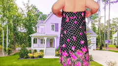 Kitty_Cross: Oszałamiające Femboy pokazując nogi w błyszczących rajstopach