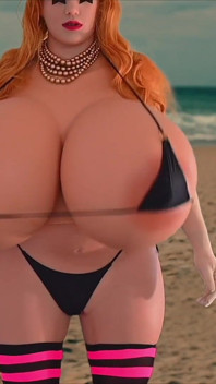 Juggsy Bikini Beach Bimbo