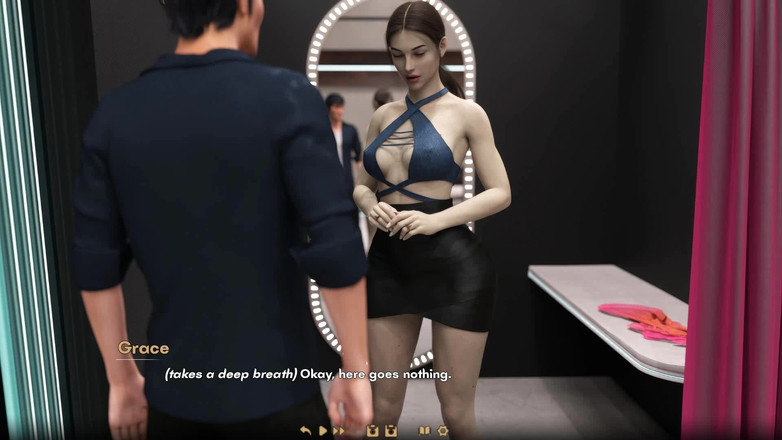 Dirty GamesXxX: Darker.la lacidad lésbica de la mujer casada en la tienda...