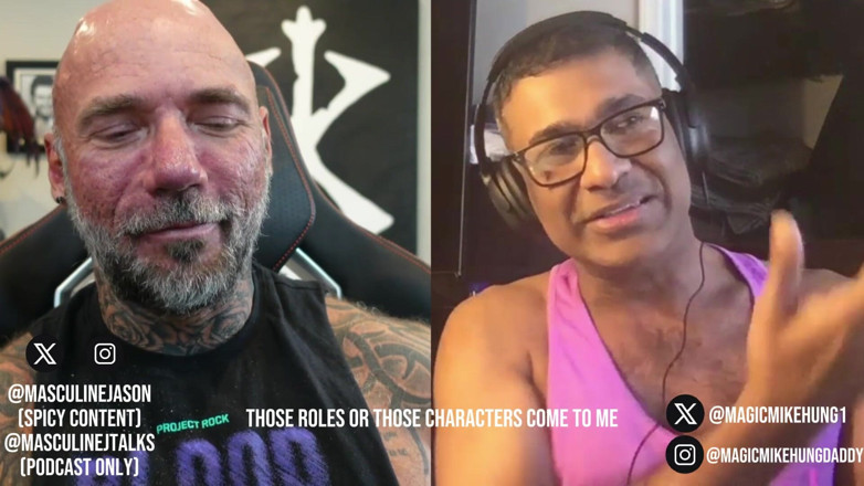 Raw and Uncensored with Masculine Jason: Porn Star Confessions - Magic Mike Hung (episode 203)