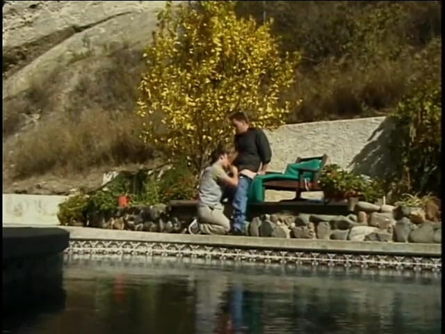 Gays Case: Horny stud nails his gay partner outdoors