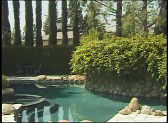 VOP Babes: Casting and outdoor pool fucking for the brunette babe who...