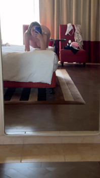 Morning in a Hotel Room After a Night of Sex Marathon