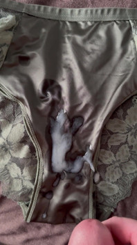 Cum on Wife’s Panties 14