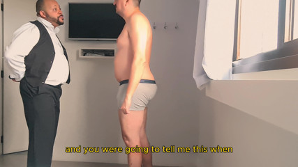 Combat and fetish: Bearzinho Black - the Debt Collector’s Bondage Interrogation