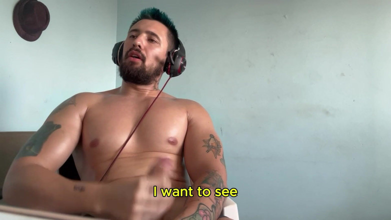 Neitan Safado: Vorbind cu cuckold-ul înainte să-și fută soția - Masturbare cu discuții murdare