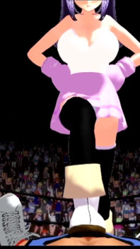 Ultimate Fighting Girl Type B Ball Busting