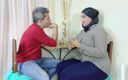 Gina Halime: Gruba arabska dziewczyna otrzymuje duży ładunek spermy w jej cipce