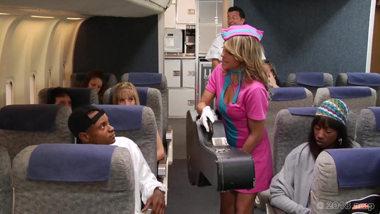 Adventures In Pornland: Not Airplane - Aeromoças - S7 - Shyla Stylez, Randy Spears