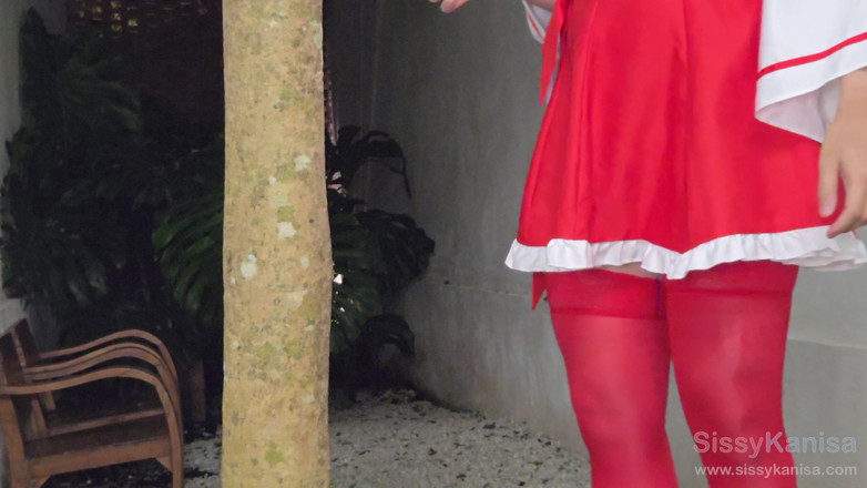 SissyKanisa: Miko สาวร่าน Kanisa ตอน 4: ทําพิธีศักดิ์สิทธิ์บนต้นไม้ศักดิ์สิทธิ์
