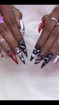 My New Halloween Nails ‍