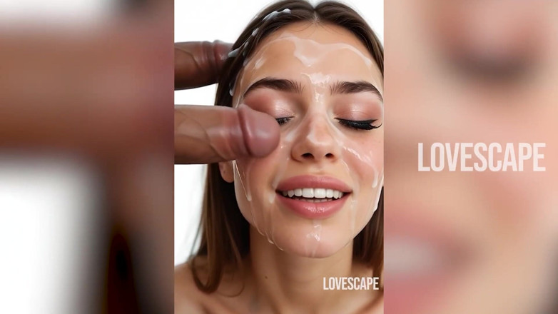 Lovescape: Yoğun oral seans: öğürme ve son yapışkan yüze boşalma ödülü
