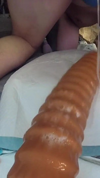 Kompilacja dildo analnego na pieprzyć machinę