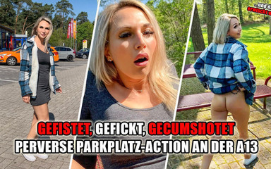 Lisa-Sophie: Fisting, scopata - azione nel parcheggio pervertito