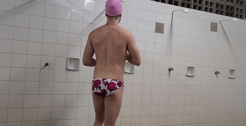 Hakam: Swimming Pynk Trunks While Trying to Not Get Caught by...