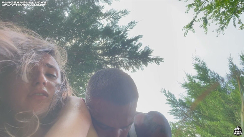 Lucas Peracchi: After the Ride: Outdoor Sex in the Woods with a...