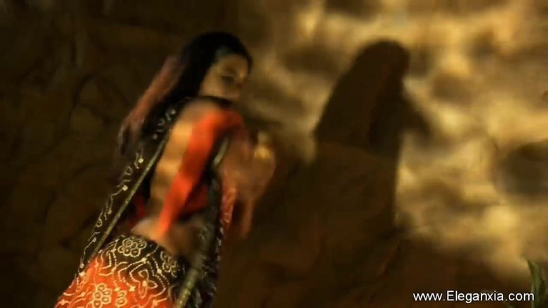 Eleganxia: Exotic dancer from the Oriental past