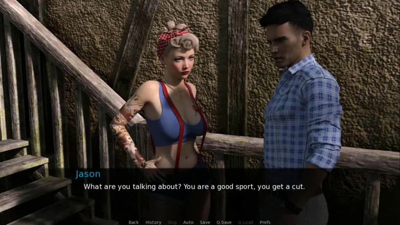 Dirty GamesXxX: Lancaster boarding house: nasty nerd girl in a threesome - ep. 24