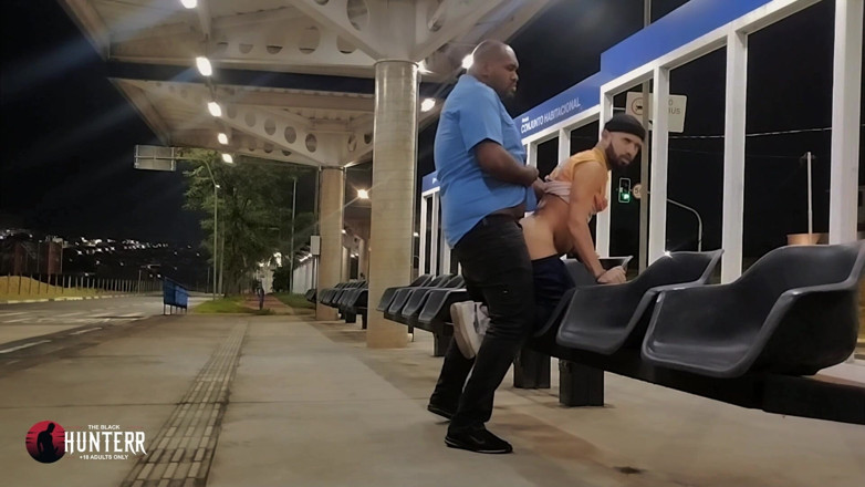 TheBlacKHunterr: Bus Driver Picking up Passenger at Stop Video 2