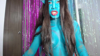 Quirapretty99: Avatar neytiri haloween video