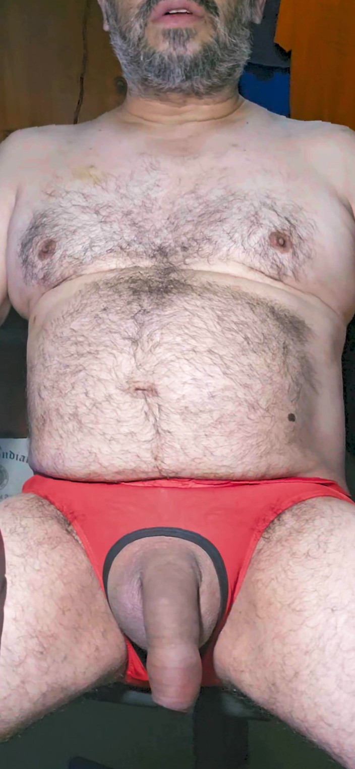 Ez Sosa: Red Jockstrap