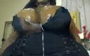 Legendary Booty Overdose: Geile zwarte ssbbw stript en kreunt