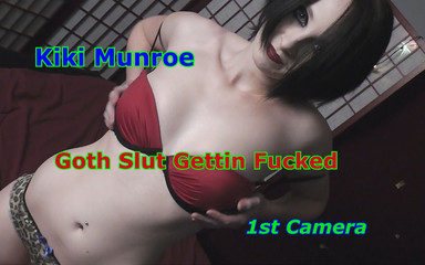 Average Joe Says Lets Fuck: Kiki munroe - gotik sürtük sikiliyor 1. kamera