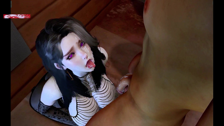 X Hentai: Güzellik kıvrımları cennete yüklendi - 3 boyutlu animasyon hentai