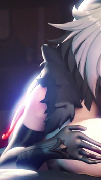 Arleccino From Genshin Impact Gives Hilichurl the Best Boob Job